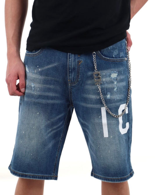 IUD018 DENIM C/LOGO FRONTE-RETRO ICON