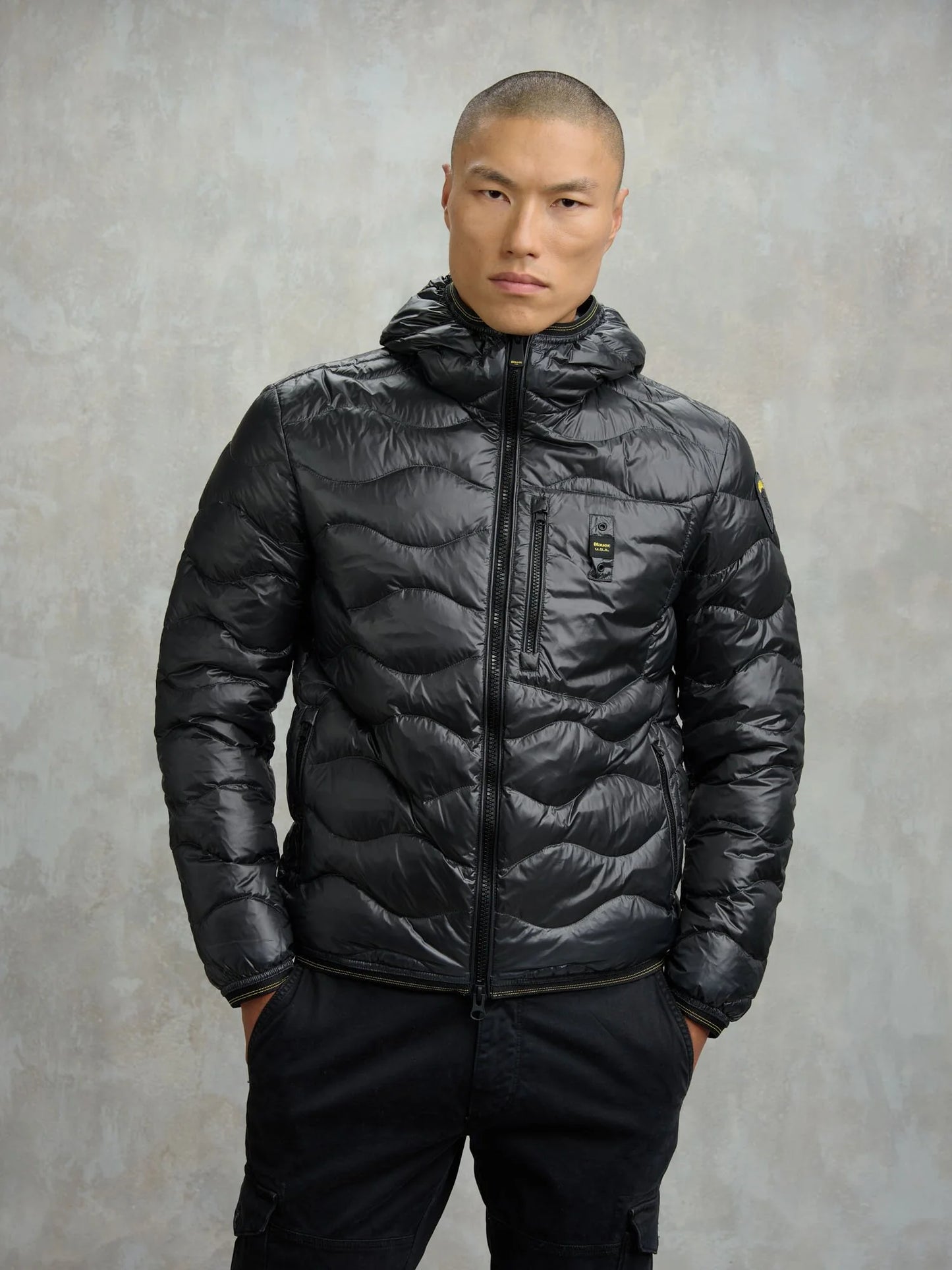 PIUMINO AD ONDE WAVE BLAUER