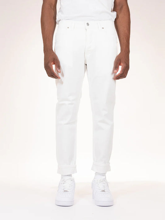 JEANS SOLDIER DRILL L. BIANCO