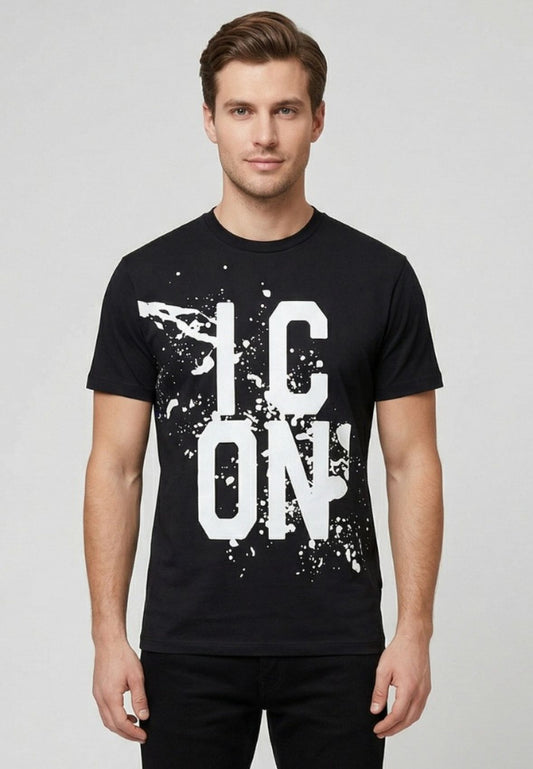 IUT037 T-SHIRT C/LOGO NEW SPLASH ICON