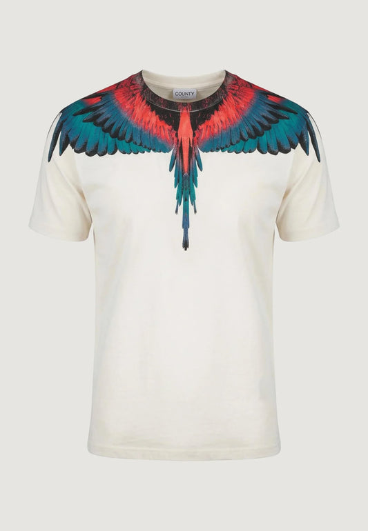 T-SHIRT CON STAMPA ALI COUNTY OF MILAN
